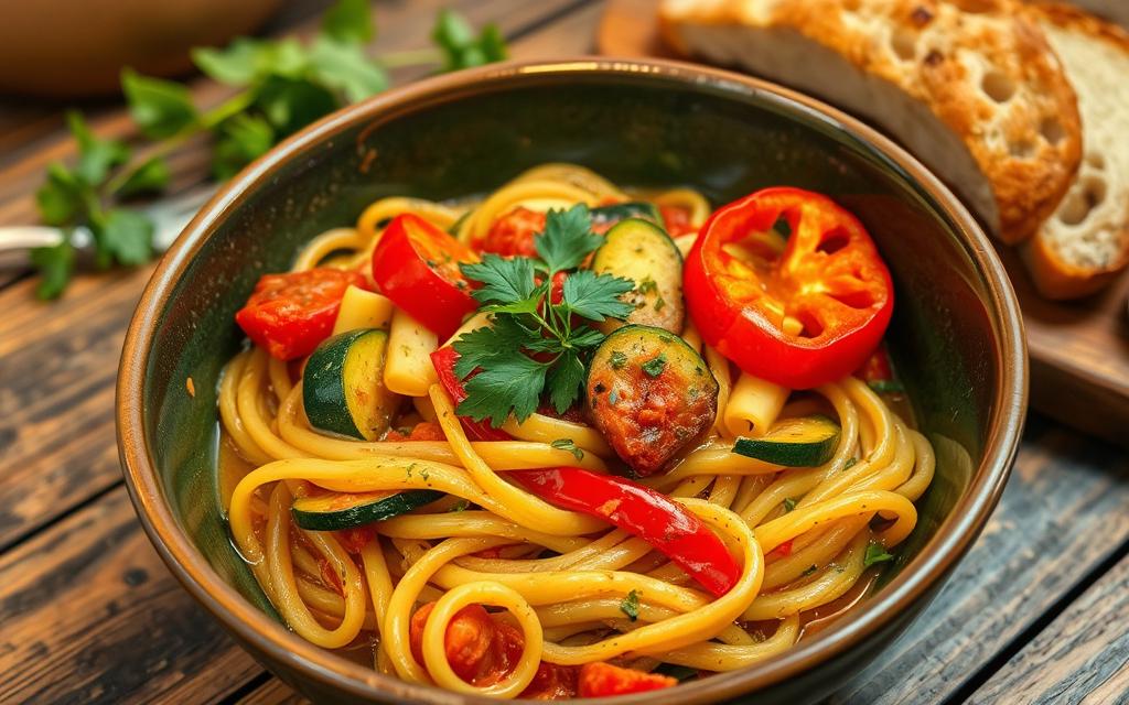 jak zrobić leczo z cukinii i papryki